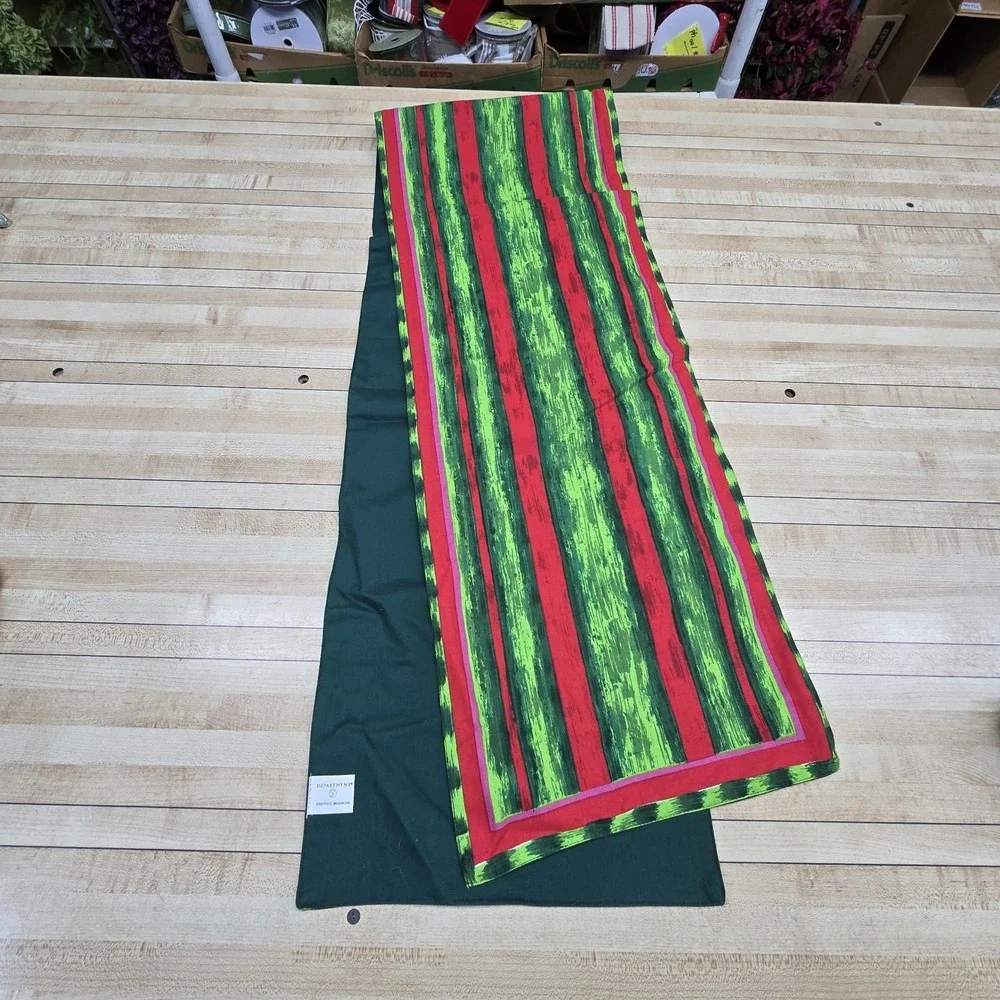 Department‎ 56 Holiday 7 Napkins & 2 Runners Cotton Kitchen Linens Christmas